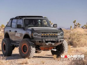 Ford Bronco Front Bumper - Steel Bender - Textured Black - Havoc 